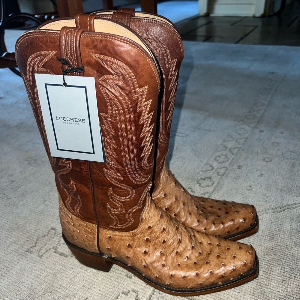 New Lucchese Elgin men’s cowboy boots